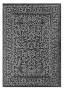 Črno-bela notranja in zunanja preproga 200x290 cm Duet Kona – NORTHRUGS
