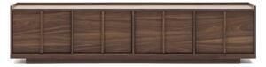 Rjava TV omarica v orehovem dekorju 200x47x40 cm Onix – Kave Home
