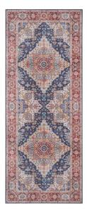 Temno modro-rdeča preproga Nouristan Sylla, 80 x 200 cm
