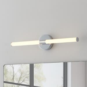 EGLO LED stenska svetilka Ramola, krom barva, širina 60 cm, IP44, CCT, Kovinska, Kopalnica, Kovina, Sodobni