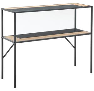 KONZOLNA MIZICA, 100/79/35 cm naravne barve, črna