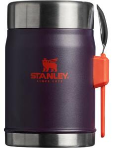 Stanley Jedilni termos 400 ml z žlico/vilico Plum