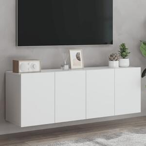 VidaXL Stenske TV omarice 2 kosa bela 60x30x41 cm