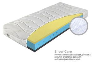Ortopedska vzmetnica Elcapitan 90x200 s švicarsko peno Prevleka: Silver Care (prevleka za doplačilo)