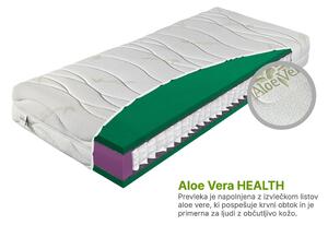 Žepkasta zdravstvena vzmetnica Zion AloeVera 140x200 Prevleka: AloeVera