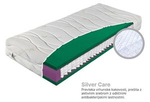 Žepkasta zdravstvena vzmetnica Zion AloeVera 90x200 Prevleka: Silver Care (prevleka za doplačilo)