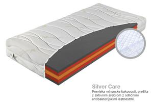 Antibakterijska ortopedska vzmetnica Bryce 90x200 Prevleka: Silver Care (prevleka za doplačilo)