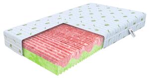 Wilsondo Vzmetnica s profilirano peno Zuno 90x200 Prevleka: AloeVera