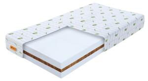 Wilsondo Otroška antialergijska vzmetnica Kokos Plus 60x120 - prevleka Aloe Vera