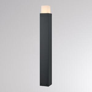 Molto Luce LED-ulična svetilka FYNN-O, višina 85 cm, antracitna, CCT IP65, vklop/izklop, Črna, Aluminij, Sodobni