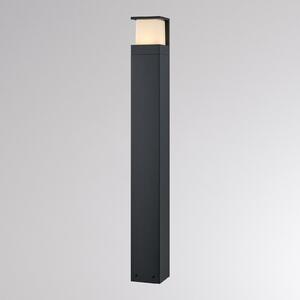 Molto Luce LED-ulična svetilka FYNN-Y, višina 85 cm, antracitna, CCT IP65, vklop/izklop, Črna, Aluminij, Sodobni