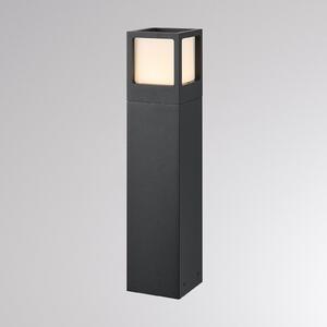 Molto Luce LED-ulična svetilka FYNN-X, višina 45 cm, antracitna, CCT IP65, vklop/izklop, Črna, Aluminij, Sodobni, Zunanji podstavek