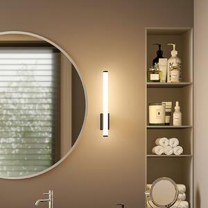 Molto Luce LED-stenna svetilka VINA UP S, črna, višina 40 cm, IP44, CCT, Črna, Kopalnica, Aluminij, Sodobni