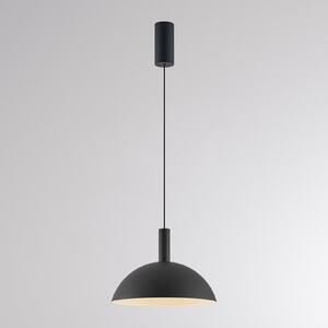 Molto Luce LED-visoka svetilka LORA II, črna, Ø 24 cm, z možnostjo zatemnitve, 40° CCT, zatemnjen, Črna, Dnevna soba / jedilnica, Kovina, Sodobni