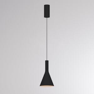 Molto Luce LED-visoka svetilka LORA I, črna, Ø 15 cm, z možnostjo zatemnitve, 40°, CCT, zatemnjen, Črna, Dnevna soba / jedilnica, Kovina, Sodobni