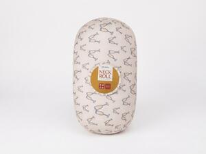 Potovalna blazina CHEERS NECK ROLL 30x15 cm, bela