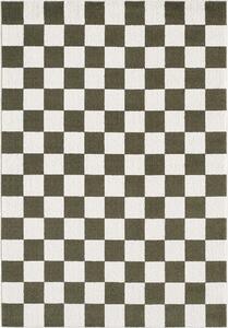 Zelena/kremno bela preproga 160x230 cm Bistro – ESTE
