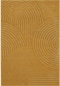 Oker rumena preproga 200x290 cm Whirl – ESTE