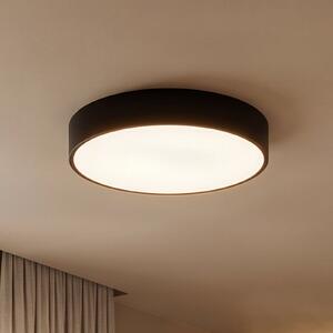 TEMAR LIGHTING Stropna svetilka Cleo 400, IP54, Ø 40 cm črna, zatemnjen, Črna, Dnevna soba / jedilnica, Kovina, Sodobni