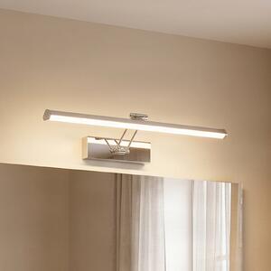 Lindby Sanya LED svetilka za ogledalo, 60 cm, Kovinska, Kopalnica, Kovina, Sodobni