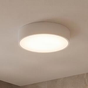TEMAR LIGHTING Stropna svetilka Cleo 300, IP54, Ø 30 cm, bela, zatemnjen, Bela, Dnevna soba / jedilnica, Kovina, Sodobni