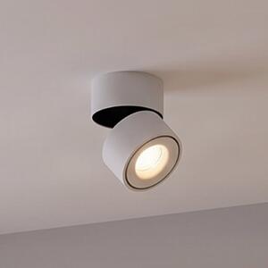 Arcchio LED stropni reflektor Rotari, bel, 1-flg., 1987lm, zatemnjen, Bela, Hodnik, Aluminij, Sodobni