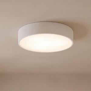TEMAR LIGHTING Stropna svetilka Cleo 400, IP54, Ø 40 cm bela, zatemnjen, Bela, Dnevna soba / jedilnica, Kovina, Sodobni