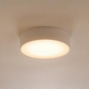 TEMAR LIGHTING Stropna svetilka Cleo, Ø 30 cm, IP20, bela, kovina, E27, zatemnjen, Bela, Dnevna soba / jedilnica, Kovina, Sodobni