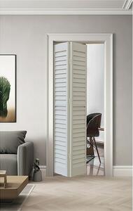 Harmonika vrata (Bela, Š x V: 83 x 203 cm, PVC)