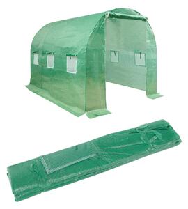 KONDELA Rezervna ponjava za rastlinjak, zelena, 2x3x2 m, FELKO TYP 1