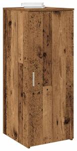 VidaXL shranjevalna omara Old Wood 40x45x103,5 cm inženirski les