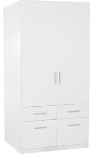 Premium Living Omara Za Oblačila Celle, Bela, Š. 91 Cm