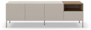Kremno bela TV omarica 180x55 cm Cailin – Marckeric