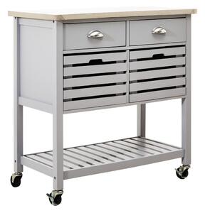 Kuhinjski otok na kolesih 46x86 cm Frankfurt – Premier Housewares