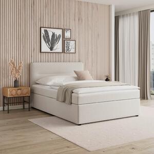 Bessagi Home Postelja Z Vzmetnico Marco, 140x200, Krem Barve