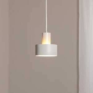 SIGMA Visoka svetilka Rif S, siva, 1-svetilna, Ø 15 cm, jeklo, zatemnjen, Bež, Dnevna soba / jedilnica, Kovina, Sodobni