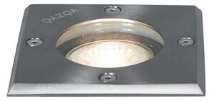 Talni reflektor jeklo 10,5 cm IP65 - Basic Square