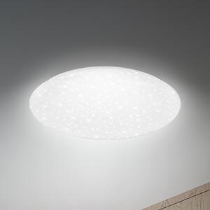 Briloner LED-stropna svetilka Lumenia, Ø 38 cm, 25 W, zvezdno nebo, zatemnjen, Bela, Hodnik, Plastika, Sodobni