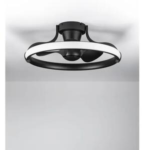 BREVIA CRNI STROPNI VENTILATOR SA LED SVJETILJKOM 35W IP20 300K NL9952380