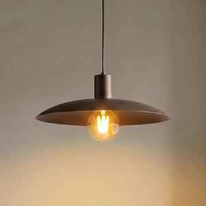TK Lighting Visoka svetilka Astra, rjava, kovina, Ø 41 cm, E27, zatemnjen, Rjava / rjasta, Dnevna soba / jedilnica, Kovina, Sodobni