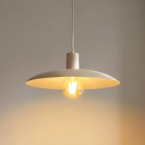 TK Lighting Visoka svetilka Astra, pesek, kovina, Ø 41 cm, E27, zatemnjen, Bež, Dnevna soba / jedilnica, Kovina, Sodobni