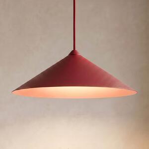 TK Lighting Visoka svetilka Lume XL, bordo rdeča, kovina, Ø 49 cm, GX53, zatemnjen, Rdeča, Dnevna soba / jedilnica, Kovina, Sodobni