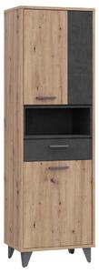 Carryhome Regal Raven, Barva Hrasta, Temno Siva