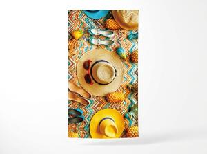 Hitrosušeča XXL plažna brisača VACALIO barvna 150 x 210 cm, 100% mikrotkanina