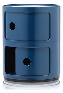 Kartell - Componibili 2 Stranska Miza Blue Kartell