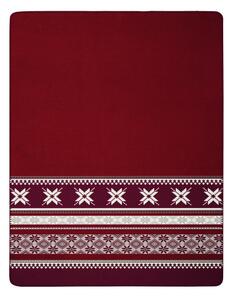 ODEJA Alpine Collection 2026 150/200 cm večbarvno, temno rdeča