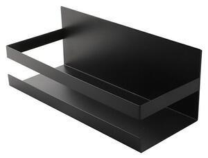 Kingstone Regal za začimbe (Do x Š x V: 30 x 12 x 11 cm, Kovina, Črna)