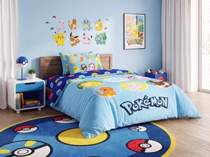 Otroška posteljnina POKÉMON TEAM barvna Dimenzije posteljnine: 70 x 80 cm | 140 x 200 cm