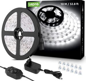 10m Set bel 6000K LED trak IP20 + zatemnilnik