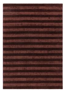Bordo rdeča ročno tkana preproga iz recikliranih vlaken 160x230 cm Connor – MADE